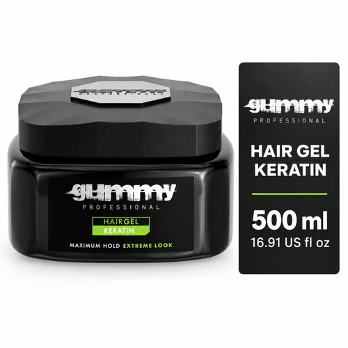 Vista 10 de Gel de cera de gel para peinar el cabello, fijación extremadamente fuerte Negro