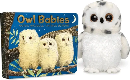 Vista 7 de Jolitee Hedda - Peluche de búho de peluche, búho de peluche (Hedda Owl)