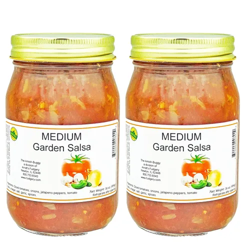 Vista 26 de Arndts Fudgery Amish Made Salsa Tarros de 2-16 onzas (manzana mediana)