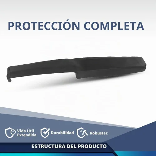 Vista 4 de PIT66 Cubierta de bisel de tablero TPE negra compatible con Buick Apollo/Olds Omega 1972-1974 Compatible con Chevy Chevy II/Chevy Nova 1969-1974