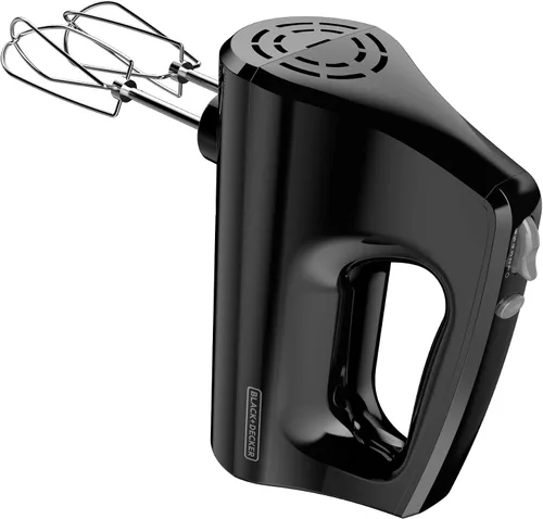 Vista 9 de BLACK+DECKER Batidora de mano versátil de 5 velocidades con 5 accesorios y estuche de almacenamiento, con botón Turbo Boost, función de expulsión