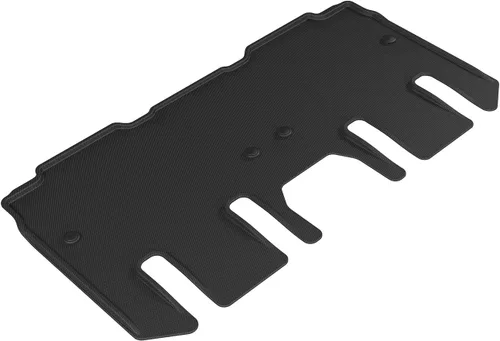 Vista 12 de 3D MAXpider Tapete Kagu de ajuste personalizado (negro) compatible con Chrysler Pacifica 2017-2026 / Chrysler Pacifica Touring 2021-2026 / Voyager