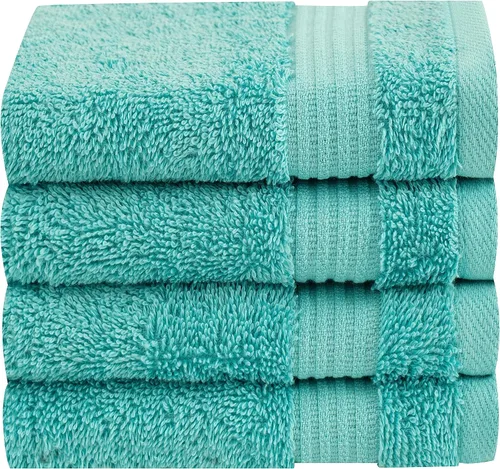 Vista 149 de Cotton Paradise Juego de 2 toallas turcas de 100 % algodón, suaves, absorbentes, de secado rápido, juego de 2 toallas de baño de 35 x 70 pulgadas