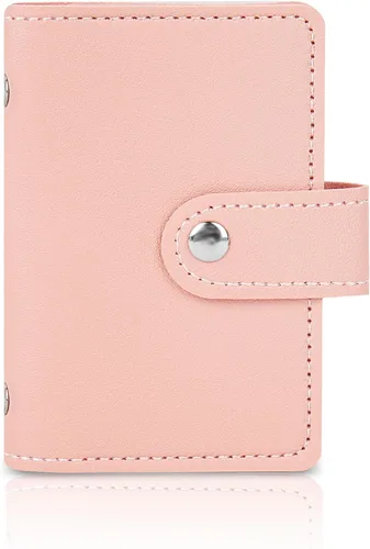 Vista 50 de lizimandu Libro Tarjetero para Tarjetas de Visita, Estuche Libro de Tarjetas de Visita de Cuero PU, Carpeta Organizadora para Tarjetas