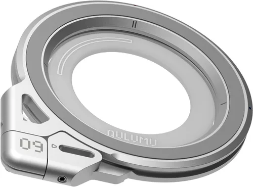 Vista 7 de Aulumu G09 Anillo Magnético de Agarre Rotación Omnidireccional Compatible con MagSafe Construcción de Aleación de Aluminio Conexión Negro