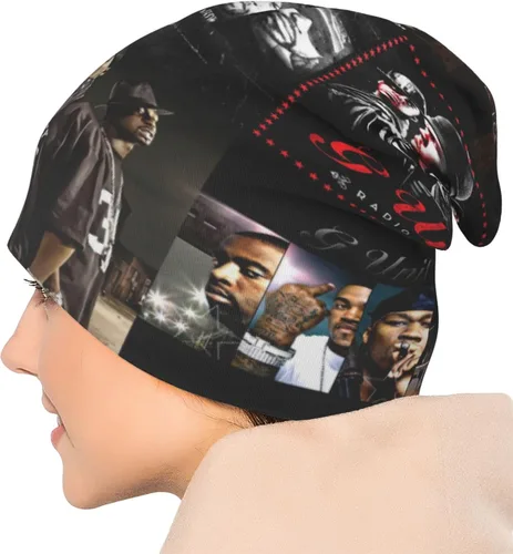 Vista 4 de CACFBKY G Band Unit - Gorro de punto para hombre y mujer, color negro, Negro