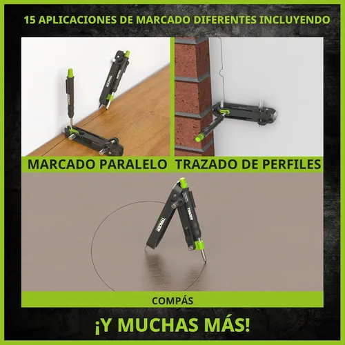 Vista 16 de Tracer Proscribe - Herramienta de escritura de carpintería con lápiz