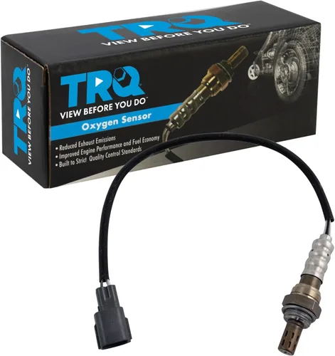 Vista 313 de TRQ Sensor de Oxígeno O2 de 4 Hilos de Banda Estrecha Compatible con VW Atlas 2.0L 2018-21, VW GTI 2.0L 2016-18, Audi A3 Quattro 2.0L 2015-18, VW