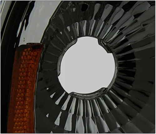 Vista 6 de Faro delantero de cristal para Ford F150/EXpedition, de Zmautoparts, con señal de esquina