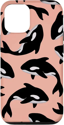 Vista 28 de Orca Whale Ocean Pattern - Carcasa para iPhone 17