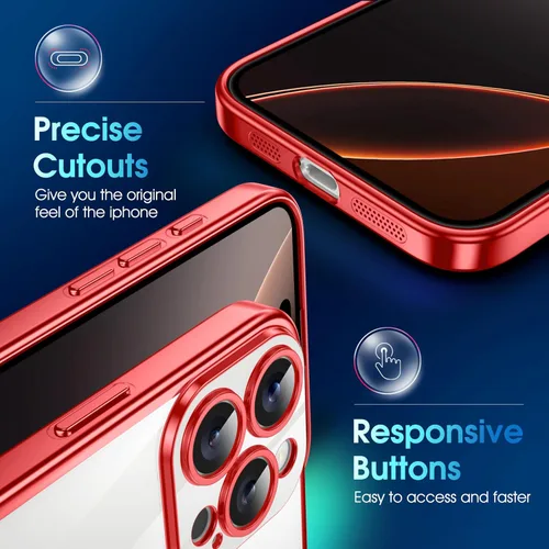 Vista 285 de Supdeal Funda cristalina transparente para iPhone 11, [No se amarillea] [Protección de la cámara] [Probado contra caídas de grado militar] Funda