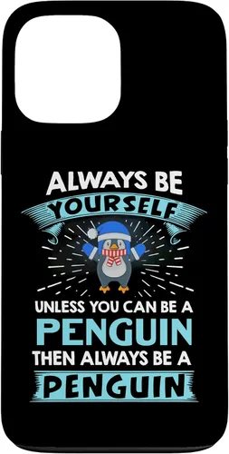 Vista 23 de iPhone 16 Penguin Shirt for Kids Boys Case