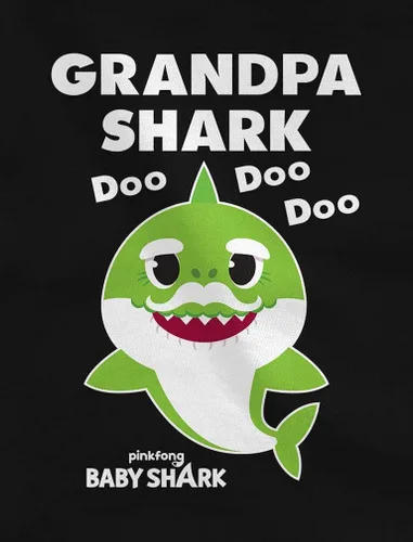 Vista 2 de Sudadera con capucha para bebé de tiburón Doo Baby Shark Papa