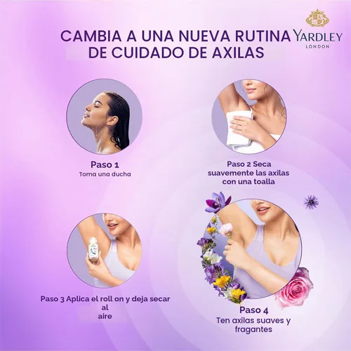 Vista 7 de Yardley London - Desodorante de lavanda inglesa roll-on de 1.7 onzas