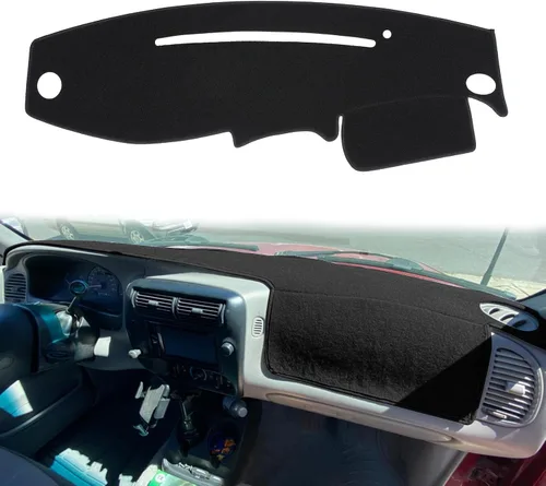 Vista 8 de Funda para Tablero Cubierta de Salpicadero Alfombrilla Ajuste Personalizado para Ford Ranger 1989-1994, Ford Explorer 1991-94, Mazda Navajo 1991-94