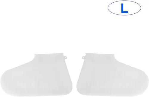 Vista 5 de Funda de silicona antideslizante para zapatos para adultos, equipo de protección forzado antideslizante para días lluviosos y nevados