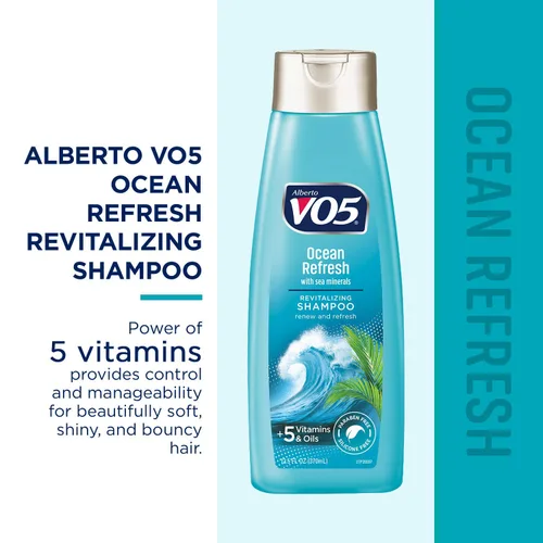 Vista 2 de VO5 Ocean Refresh Champú de hierbas - Tamaño 12.5oz