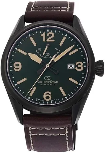 Vista 4 de Orient Reloj de hombre con esfera verde automática estrella RE-AU0201E00B, Moderno