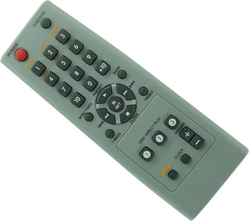 Vista 3 de HCDZ Mando a distancia de repuesto para Aiwa RC-CAS03 NSX-R11 NSX-R17 CX-NR11 NSX-R20 NSX-R21 NSX-D23 NSX-D22 NSX-D20 RC-CAS04 XR-X77 Micro Librería