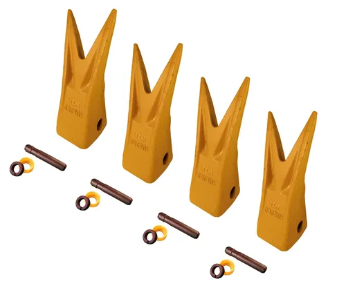 Vista 7 de Cubo de excavadora Tiger Rock diente w Pins, compatible con CAT J250 Series- 1U-3252WTL (1)