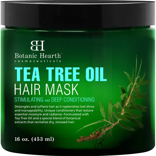 Vista 10 de Botanic Hearth Mascarilla morada para el cabello, para cabello rubio, plateado y gris, sin sulfatos ni parabenos, 8 onzas líquidas