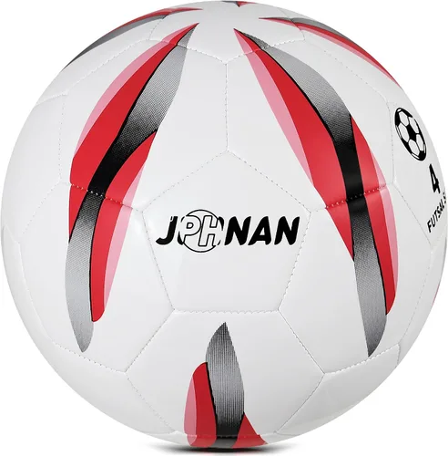 Vista 11 de TPU Futsal Ball Size 4 – Low Bounce Indoor Soccer Ball Training, Reinforced Stitching, Youth and Adult