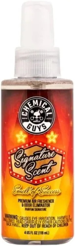 Vista 11 de Chemical Guys Black Frost Air - Ambientador en aerosol premium para automóvil y eliminador de olores, aerosol de aroma masculino fresco