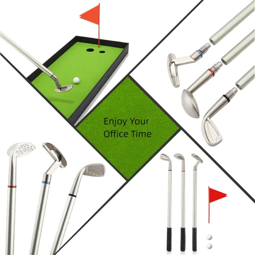 Vista 8 de Juegos de escritorio de golf, mini regalos de escritorio para adultos, niños, papá, mamá, hombres, mujeres, jefe, compañeros de trabajo, niños