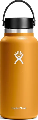 Vista 39 de Hydro Flask Botella de agua – Acero inoxidable aislado – Tapa flexible de boca ancha, antiderrames, a prueba de fugas y recargable en agave de 20