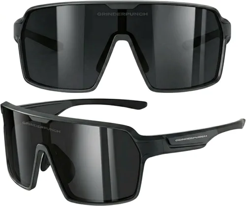 Vista 11 de grinderPUNCH Lentes de sol deportivos polarizados para hombres y mujeres, con protección UV, para béisbol, correr, ciclismo, esquí y pickleball