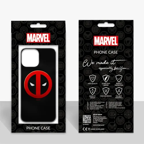 Vista 2 de ERT GROUP Funda de teléfono móvil para Xiaomi REDMI Note 10/10S original y con licencia oficial de Marvel, Deadpool 003, adaptada óptimamente a