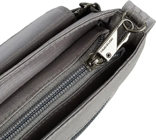 Vista 86 de Travelon Mini bolso de hombro clásico antirrobo