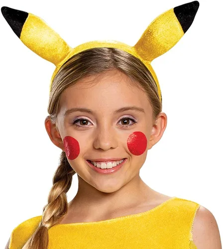 Vista 3 de Disguise Pokemon Pikachu disfraz para niñas traje de personaje de lujo