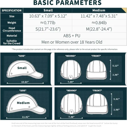 Vista 7 de Baseball Cap for Men Women - Urban Style Mens Womens Baseball Hat for Adults