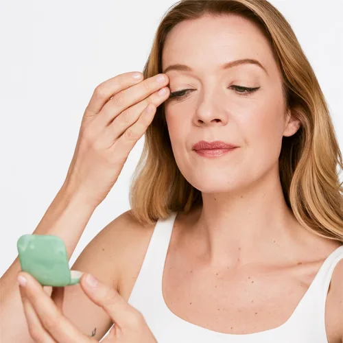 Vista 3 de Clinique Touch Base For Eyes Long Lasting Cream Eye Shadow and Primer Safe For Sensitive Eyes Rosa desnuda AA