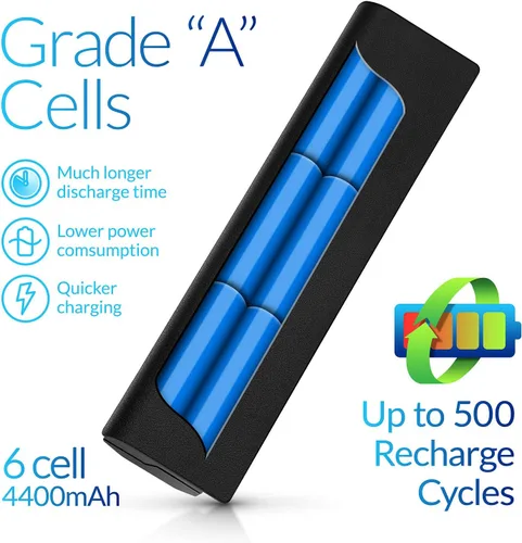 Vista 3 de NinjaBatt Batería para HP P106 710416-001 Envy 710417-001 PI06 HSTNN-LB4N M7-J020DX 17-E020US M6-N012DX HSTNN-UB4N HSTNN-LB40 TPN-L112 M6-M6-N012DX