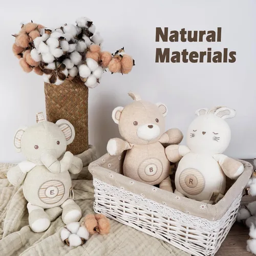 Vista 2 de COTTONEBEBE Juguetes para Bebés, Juguete de Peluche con Música de Nana para Bebés Infantes de 0 3 6 12 a 36 Meses Niño y Niña, Regalo Ideal