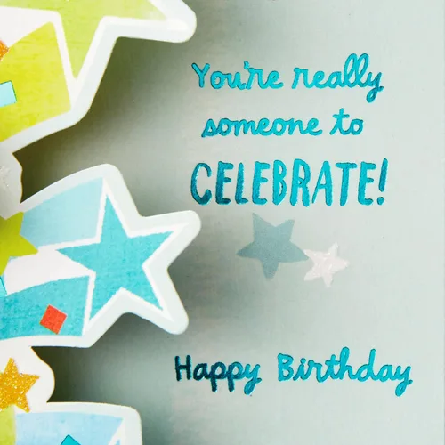 Vista 4 de Hallmark Paper Wonder - Tarjeta de felicitación de cumpleaños