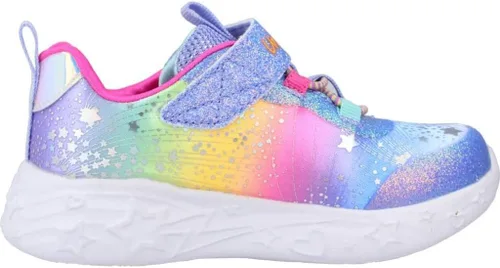Vista 4 de Skechers Tenis Unicorn Charmer-Twilight Dr para niña Azul/Blanco