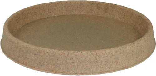 Vista 2 de Tusco Products TR11BK - Bandeja redonda para maceta, 11 pulgadas, color negro