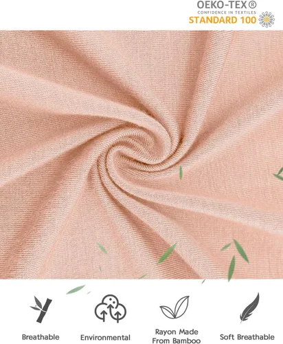 Vista 8 de Jimonda Pijama de bambú para bebé, unisex, para niños y niñas, de una pieza, manga larga, cierre de cremallera de 2 vías, mameluco