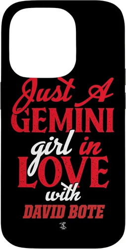 Vista 17 de iPhone 16 David Bote Gemini Girl Gameday Case