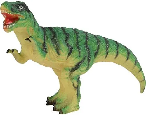 Vista 2 de Constructive Playthings TNZ-81 Dinosaurios de tacto suave de tamaño jumbo Grado: jardín de infantes a 3 (juego de 6)