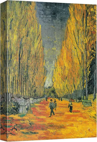 Vista 9 de wall26 Vista de Vetheuil por Claude Monet - Arte moderno impresionista - Arte en lienzo para el hogar, 24 x 36 pulgadas 40. Vista de Vetheuil