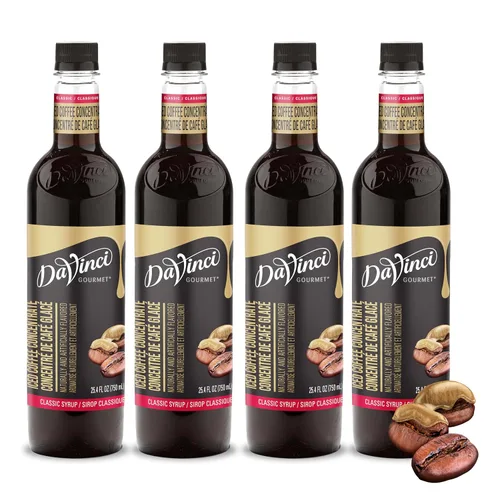 Vista 84 de DaVinci Gourmet Jarabe de azúcar de caña, botella de 25.4 fl oz (paquete de 2)