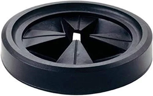 Vista 5 de InSinkErator Triturador de basura con cable, tejón 1, alimentación continua de 1/3 HP y junta de montaje DMG-00 Deluxe, color negro