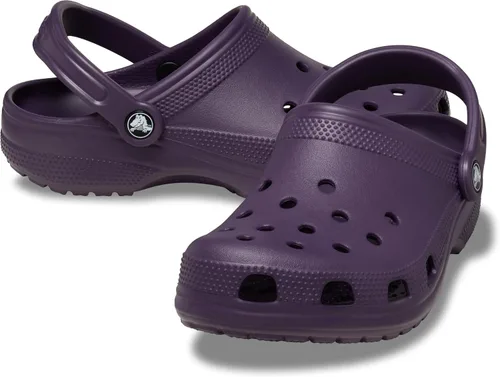 Vista 5 de Crocs - Zuecos clásicos unisex, Dark Iris, talla 7 EE. UU. para hombre