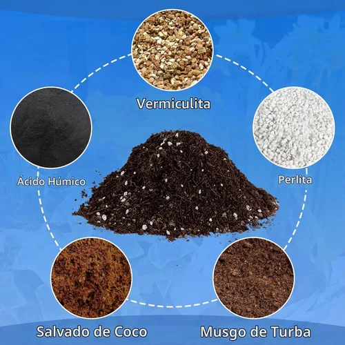 Vista 2 de Halatool Tierra para macetas de interior de 3 cuartos de galón para plantas, mezcla para macetas de orquídeas, tierra de jardín superior