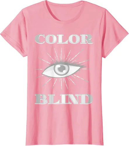 Vista 10 de Color Blind Camiseta Test Funny Glasses Visions