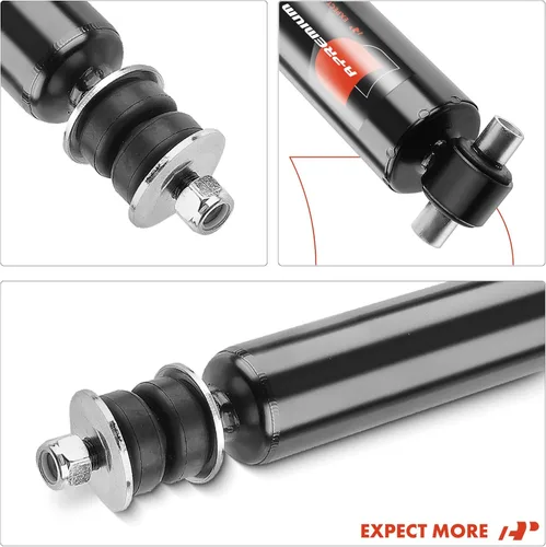 Vista 7 de A-Premium Amortiguador trasero compatible con Kenworth ICON 900, T2000, T440, T470, T600A, T660, T680, T800, T880, W900, W990 [para Air Glide 460]